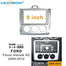 Panel de Audio Fascia de 9 pulgadas para coche Ford Focus 2005-2012, adaptador de ajuste de Audio, Marco estéreo, Kit de embellecedor en el salpicadero 2024 - compra barato
