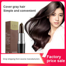 One-Time Hair Dye Temporary Gray Root Coverage Hair Color Modify Cream Stick Temporary Cover Up White Hair Colour Dye TSLM2 2024 - buy cheap