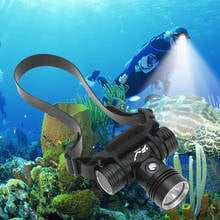 D2 200M Diving Headlamp Underwater Headlight XM-L2 Led Scuba head Flashlight Torch Waterproof IPX8 18650 Dive Suits Lamp Light 2024 - buy cheap