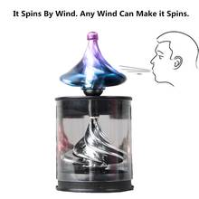 Ветер Spinner EDC Blow Figet Spinner Настольный волчок игрушки для снятия стресса 2024 - купить недорого