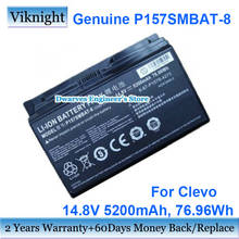 Genuine P157SMBAT-8 14.8V 5200mAh Battery 6-87-P157S-4272 6-87-P157S-4273 For Clevo P177SM P157SM P17SM-A Laptop Batteries 2024 - buy cheap