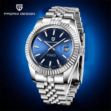 PAGANI DESIGN Blue Watch Men Automatic Mechanical Clock Fashion Sapphire Glass 316L Steel 100 Waterproof Watches NH35 Movement 2024 - buy cheap