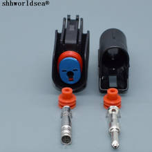 shhworldsea 1pin Auto female male 98015-0001 980150001 plug sealed wiring harness waterproof connector 2024 - buy cheap