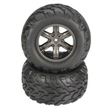 2PCS Tyres With Sponge 9115 2.4GHz Car Spare Parts Tyres With Sponge 15-ZJ01 Plastic&Rubber Wheel 2024 - buy cheap