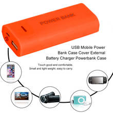 5600mAh 2X 18650 USB Mobile Power Bank Case Cover New Portable 5600mAh External Battery Charger Power Bank Case In stock 2024 - buy cheap
