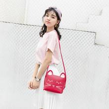 Bolso para mujer, moda coreana, bonito, superlindo, un hombro, diagonal, gatito, monedero, informal, dulce estudiante, 2020 2024 - compra barato