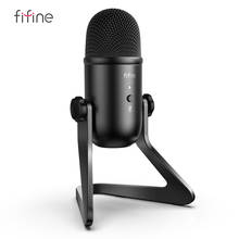 FIFINE USB Microphone for Recording/Streaming/Gaming,professional microphone for PC,Mic Headphone Output&Volume Control-K678 2024 - buy cheap