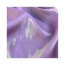 Ширина 59 "глянцевая драпировка устойчивый однотонные, шелковые льняные ткани на полуоткрытые тапочки из материала на YardFor Классическая рубашка Материал 2024 - купить недорого