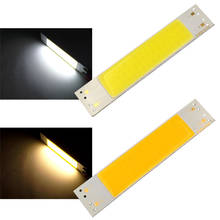 100*20mm 3 w 9 v cob led barra de luz quente fresco branco cor chip led para diy lâmpada de mesa iluminação interna 10 cm cob tira 300lm led 2024 - compre barato