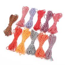 5Meter 2mm Mix Color Cotton Braided Cord Twisted Cord Rope Craft Macrame String For Home Wedding Decoration 2024 - buy cheap