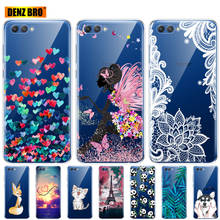 Silicone phone Case For huawei honor V10 VIEW 10 soft tpu silicon transparent full 360 protective phone shell 2024 - buy cheap