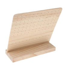 Blesiya-Soporte de madera tipo L para pendientes, organizador de joyería, estante de exhibición 2024 - compra barato