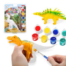 3D Painting Model Toys DIY Coloring Dinosaur Animal Drawing Model Educational Toys For Art Craft Creativity With Children 2024 - buy cheap