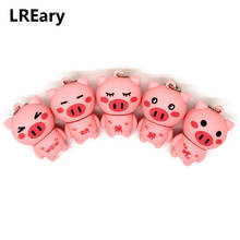 64GB cute pig usb flash drive usb 2.0 4GB 8GB 16GB 32GB pen drive 128GB pendrive memoria Stick 2024 - buy cheap