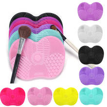 1PC Silicone Makeup Brush Cleaning Pad Mat Brush Washing Tools Cosmetic Brushes Cleaner Tool Scrubber Board Makeup Cleaning Tool 2024 - buy cheap