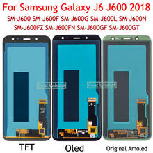 Original AMOLED / TFT 5.6 " For Samsung Galaxy J6 On6 2018 J600 J600G J600F J600GF Lcd Display Touch Screen Digitizer Assembly 2024 - buy cheap