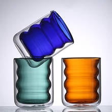 250ml Creative Glass Cup Can Shape Tea Juice Milk Coffee Mug Wine Glass Drink Cup High Borosilicate Glass Durable Drinkware 2024 - buy cheap