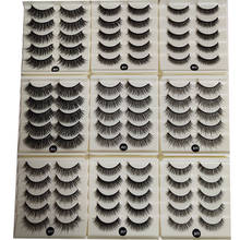 2019 NEW 5 pairs Mink Eyelashes 3D False lashes Thick Crisscross Makeup Eyelash Extension Natural Volume Soft Fake Eye Lashes 2024 - buy cheap
