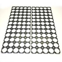 MasterFire 10pcs/lot 5*12 32650 Battery Holder Bracket Cell Safety Anti Vibration Black Plastic Brackets For 32650 Batteries 2024 - buy cheap