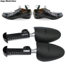 Wholesale 1 Pair Women Men Plastic Shoe Stretcher 2-Way Shoes Stretcher Tree Shaper Black 2024 - buy cheap