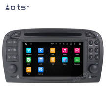 AOTSR 2 Din Radio Android 9 For Mercedes SL R230 SL350 SL500 SL55 SL600 SL65 Multimedia Player GPS Navigation 2Din Autoradio 2024 - buy cheap
