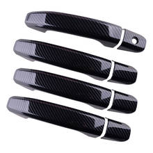 8pcs Car Side Door Handle Cover Trim Fit for Chevrolet Colorado 2015 2016 2017 2018 2019 2020 Carbon Fiber Style 2024 - buy cheap