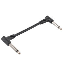 Cables universales para Pedal de efectos de guitarra, 15CM, doble codo, cable de conexión, adaptador de efectos para guitarra, accesorios 2024 - compra barato