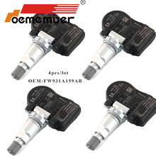 OEMEMBER 4pcs Car Tire Pressure Sensor FW931A159AB TPMS Monitoring System For Land Rover Discovery Range Rover Sport 433Mhz 2024 - buy cheap