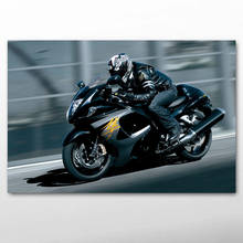 Canvas Painting HAYABUSA Suzuki gsx1300r superbike motorcycle muscle bike Posters and Prints Wall Art Picture For Home Decor 2024 - buy cheap