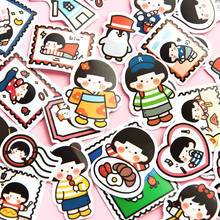 40Pcs/lot Kawaii Maruko Series Stickers Scrapbooking Decorative Sticker Girl DIY Diary Album Stick Label Cute Stationery 2024 - buy cheap