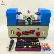 Pearl drilling machine double - head high precision pearl punch machine 5-35mm pearl perforated jewelry tools 220V 2024 - buy cheap