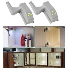 Luz de led para armários e guarda-roupas, lâmpada universal inteligente com sensor de toque, para armários e cozinha, 1 peça 2024 - compre barato