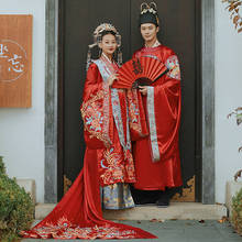 Vestido de casamento longo e de luxo, chinês, estilo tradicional, clássico, de alta qualidade, cheongsam, china, qipao 2024 - compre barato