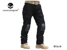 EMERSON CP стиль Gen2 тактические брюки боевые bdu военные с наколенниками черные EM6988 2024 - купить недорого