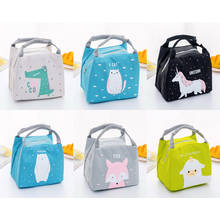 Women Men Kids Insulated Lunch Bag Portable Insulated Picnic Camping Tote Waterproof Oxford Box Bag Thermal Food Bags 2024 - compre barato