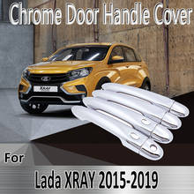 Декоративные Хромированные наклейки для Lada XRAY, АВТОВАЗ 2015 ~ 2019 2016 2017 2018 2024 - купить недорого