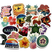 TD ZW 50Pcs Retro Hawaii Stickers Waterproof Decal Laptop Motorcycle Luggage Snowboard Fridge Car Sticker 2024 - buy cheap