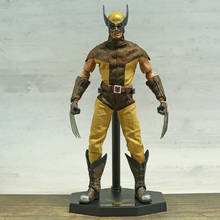 Marvel x-men wolverine 1/6 ° escala, brinquedos malucos, figura de ação colecionáveis, roupas reais 2024 - compre barato