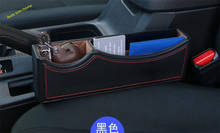 Lapetus-contenedor de asiento lateral para Audi A3, A4, A5, A6, bandeja de teléfono, accesorios, Kit de cubierta de guarnición moldeada, 1 Uds./2 colores 2024 - compra barato