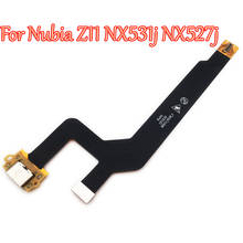 De calidad superior USB Dock de carga conector de puerto cargador funda carcasa cable para ZTE Nubia Z11 NX531J NX527J Flex envío rápido 2024 - compra barato