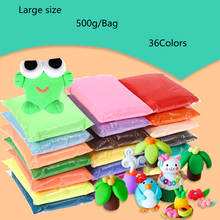 500 g/saco ultra leve argila 24 cores, ar seco argila modelagem diy plasticina aprendizagem crianças brinquedos 2024 - compre barato