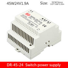 Din Rail type switching power supply DR-45W-24V 2A 12v3.5a AC 220V variable 24/12 transformer DC 24VDC/12VDC output 2024 - buy cheap