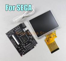 1set/lot LCD Screen Highlight Display V-3.1 Adjustable Brightness Replacement For SEGA GG Full Screen HighLit V3.1 LCD Kits 2024 - buy cheap