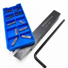 MGEHR1616-2 Slotting tool holder cutting tool + 10 pieces MGMN200 G PC9030 high quality CNC carbide lathe tool MGEHR 1616 2024 - buy cheap