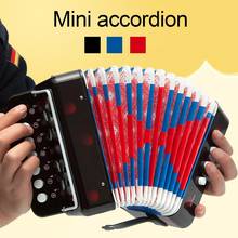7 Keys 3 Buttons Mini Accordion Children Educational Toy Musical Instrument Gift 2024 - buy cheap