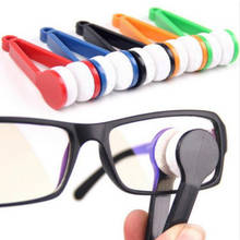 Mini Microfibre Glasses Brush Cleaner Microfibre Spectacles Sunglasses Eyeglass Cleaner Clean Wipe Tools 2024 - buy cheap