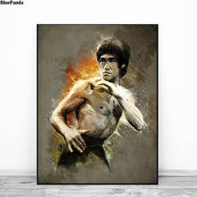 Bruce Lee Poster Canvas Prints Black White Wall Picture Modular Paintings For Living Room On The Home Decor 2024 - buy cheap
