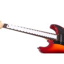 Régua de guitarra elétrica, ferramenta luthier, costura, pescoço, borda reta 2024 - compre barato