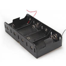 200pcs/lot MasterFire Black Plastic 4 x 1.5V D Battery Wired Spring Loaded 6V D Size Batteries Holder Box Case Cover 2024 - buy cheap