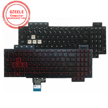 Teclado de ee.uu. para ASUS ROG fx80 fx80ge fz80g zx80g FX86 FX86S FX86F FX86FX fx504 fx505ge fx505gm FX705 gl703 retroiluminado 2024 - compra barato